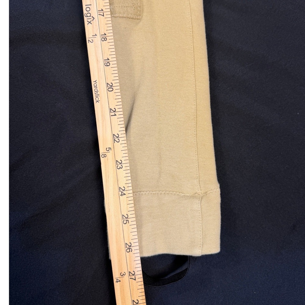 TuffRider Starter Lowrise Pull On Breeches Childrens Size 14 Tan Horse Riding - Picture 2 of 6